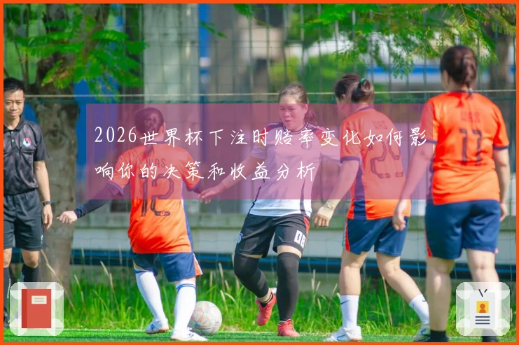 2026世界杯下注时赔率变化如何影响你的决策和收益分析